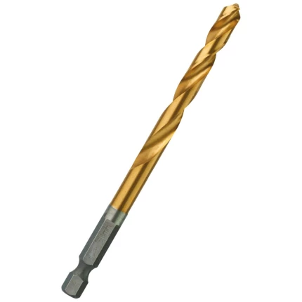 Spiralbor HSS-G TiN 1/4″ 6kt skaft 6,8mm