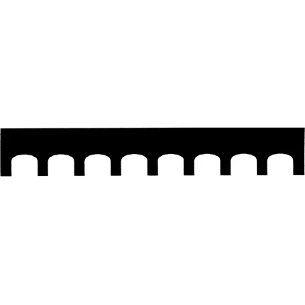 Tandspartelklinge 56 cm R3, pk/10