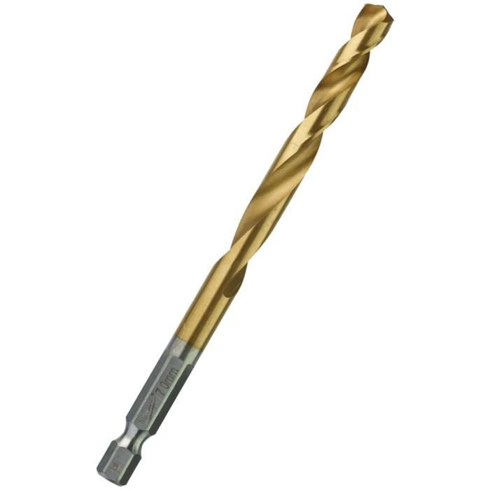 Spiralbor HSS-G TiN 1/4″ 6kt skaft 7,0mm pk/5