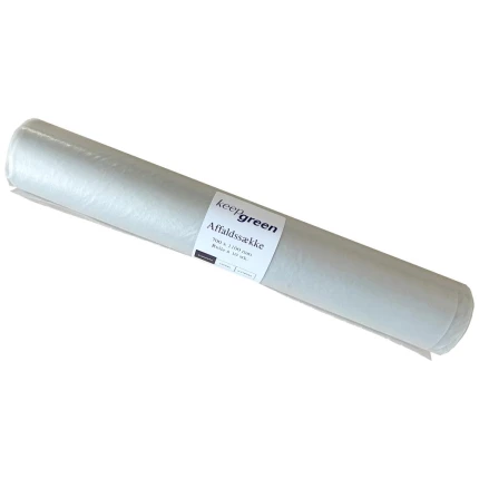 Affaldssæk KeepGreen 700×1100mm 45µ sort 20rl×10st Affaldssæk KeepGreen 700×1100mm 45µ sort 20rl×10st