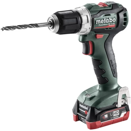 Bore-/skruemaskine PowerMaxx BS12 BL m/2×12V/4,0Ah