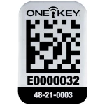 One-Key ID-mærker små t/metal AIDTSM-100, 100stk