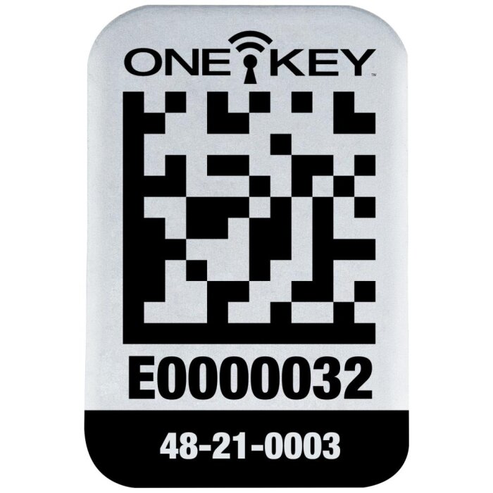 One-Key ID-mærker små t/metal AIDTSM-100, 100stk