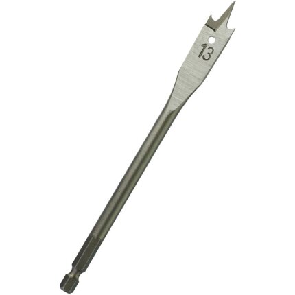 Fladbor 1/4″ 6kt skaft 13×152mm