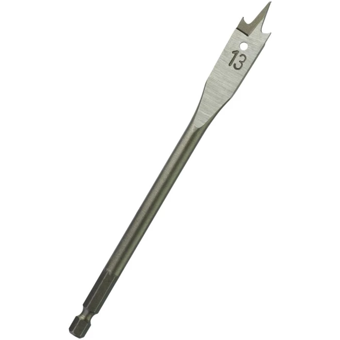 Fladbor 1/4″ 6kt skaft 13×152mm
