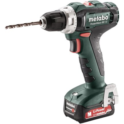 Bore-/skruemaskine PowerMaxx BS12 1×12V/2,0Ah