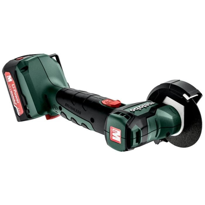 Vinkelsliber 76mm PowerMaxx CC 12 BL m/2×12V/2,0Ah