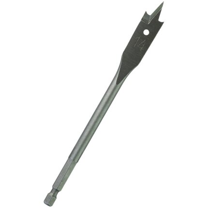 Fladbor 1/4″ 6kt skaft 14×152mm