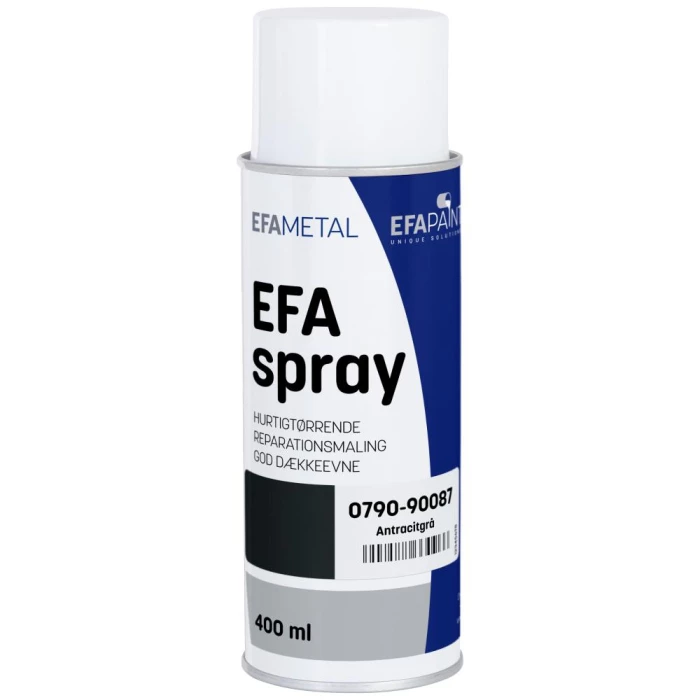 Efaspray RAL7016 antracitgrå 400 ml