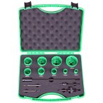 DJ TOOLS hulsavsæt HSS-Co8, 9stk 19-64mm m/holdere