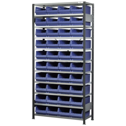 Bleva bakkeskab m/72 grå plukkekasser 3074 Bleva bakkeskab m/72 grå plukkekasser 3074