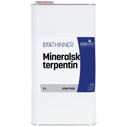 EFA 0700 mineralsk terpentin 5 ltr