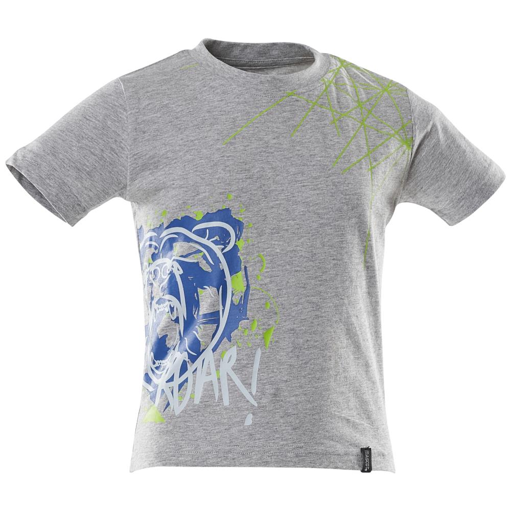 Børne T-shirt gråmeleret Børne T-shirt gråmeleret