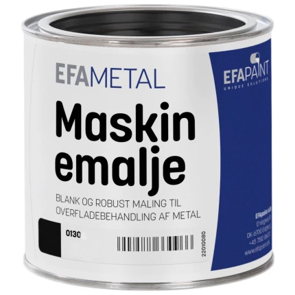 Maskinemalje 0130 RAL7016 antracitgrå 5 ltr Maskinemalje 0130 new line blå 3/4 ltr