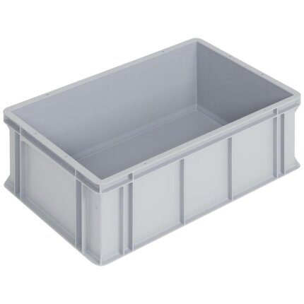 WEZ LogiLine eurokasse fb grå 600×400×212mm 41ltr