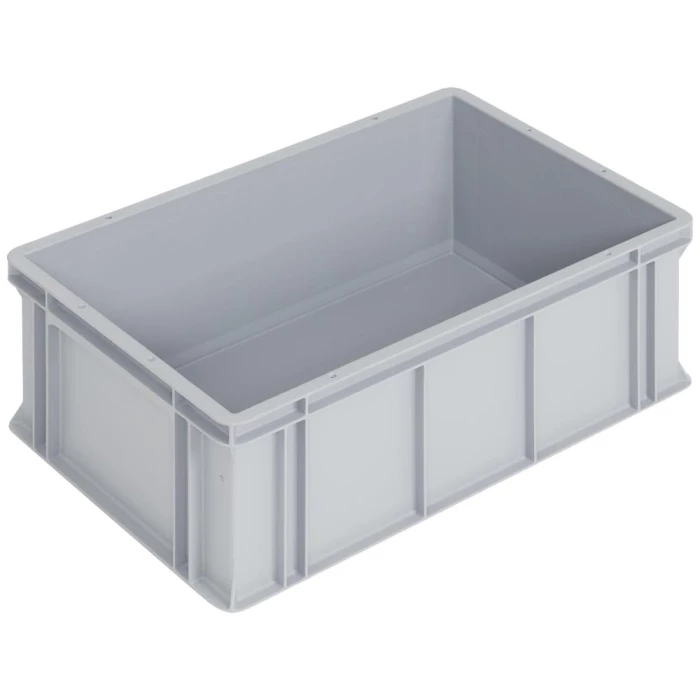 WEZ LogiLine eurokasse fb grå 600×400×212mm 41ltr