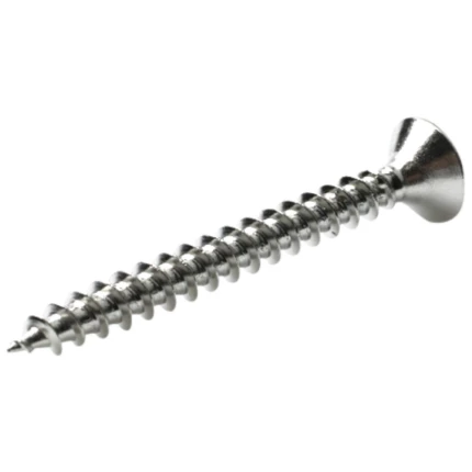 VVS-spånskrue LH A2 poleret PZ3 5,5×80, pk/100