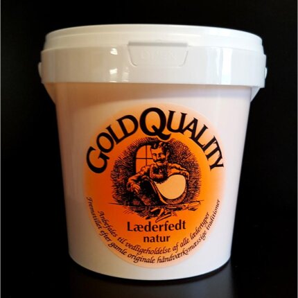 Gold Quality – Læderfedt Neutral 1kg