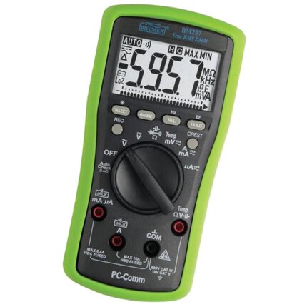 Multimeter BM525s TRMS datalog. Multimeter BM525s TRMS datalog.