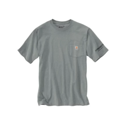 Carhartt FORCE POCKET T-SHIRT Grå str S