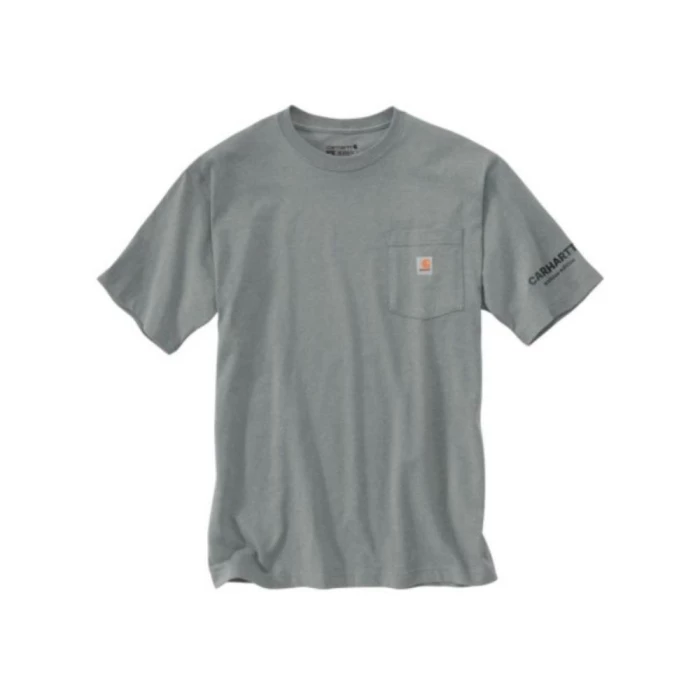 Carhartt FORCE POCKET T-SHIRT Grå str S