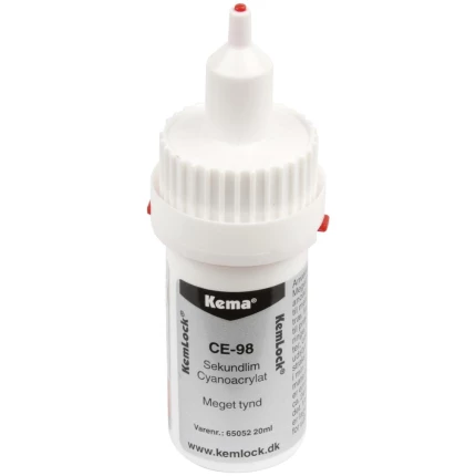 Kemlock cyanoacrylat-lim CE-98 20ml