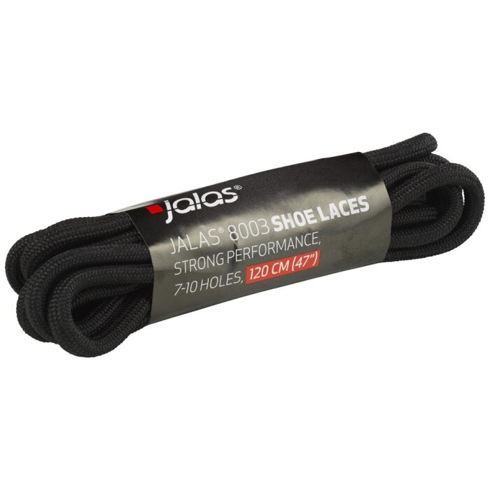 Jalas snørebånd sort polyester 8003