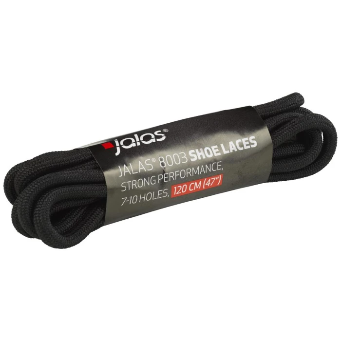 Jalas snørebånd sort polyester 8003
