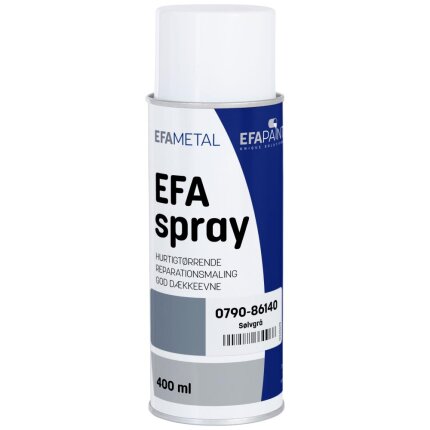 Efaspray RAL7001 sølvgrå 400 ml
