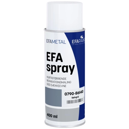 Efaspray RAL7001 sølvgrå 400 ml