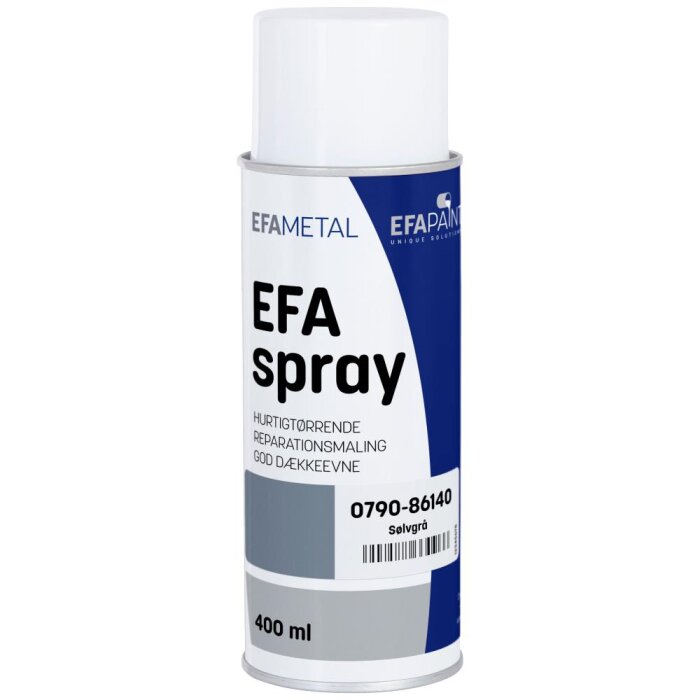 Efaspray RAL7001 sølvgrå 400 ml