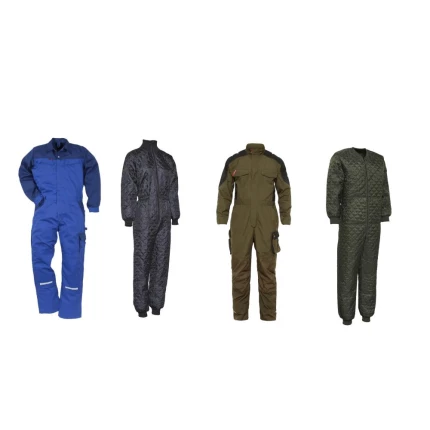 3 i en vinter jakke EN471 gul sort 5XL