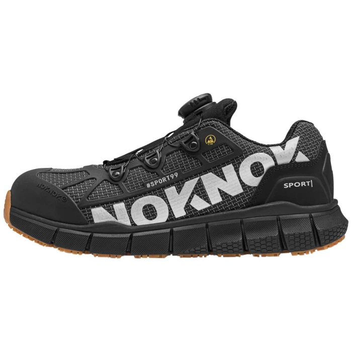 NokNok Sport99 sikkerhedssko m/hurtigluk S1P SRC ESD
