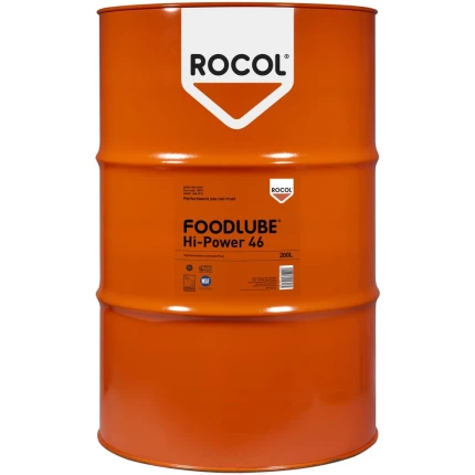 Foodlube Hi-Power 46 fuldsynt. hydraulikolie 200l
