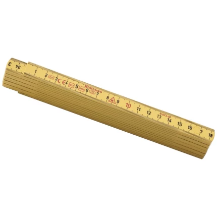 Tommestok G59 glasfiber gul