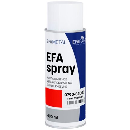 Efaspray RAL3020 Fendt rød 400 ml