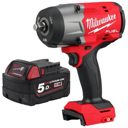 Sampak M18: 1/2″ slagnøgle FHIW2F12-0 + batteri B5