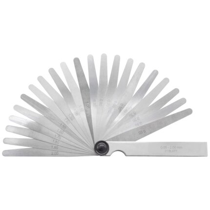 Søgerblade i sæt 0,03-1,00mm×100mm 22stk Søgerblade i sæt 0,03-1,00mm×100mm 22stk