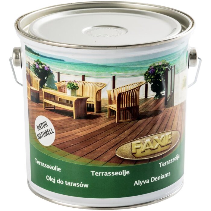 Faxe terrasseolie natur 2,5 ltr