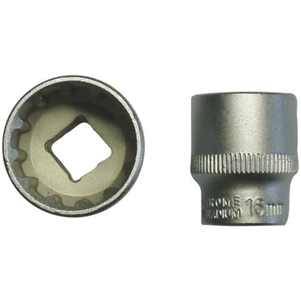 Top 1/4″ 4kt lang, SplineLock-profil Top 1/4″ 4kt lang, SplineLock-profil