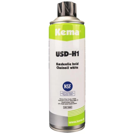 Kema kædeolie hvid USD-H1 500ml