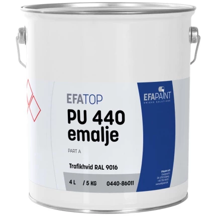 PUR 440 emalje trafikhvid 4 ltr