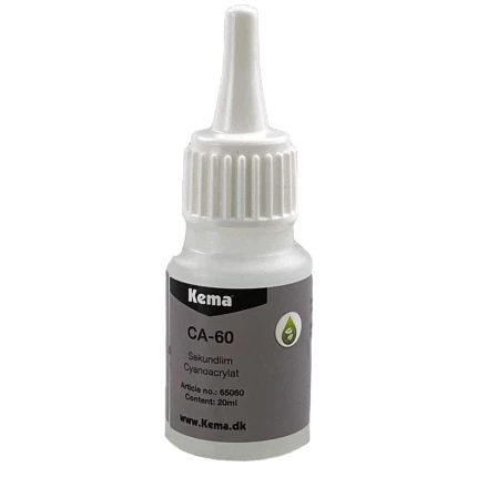 Kemlock cyanoacrylat-lim CA-60 20ml