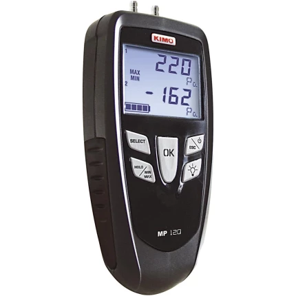 Manometer KIMO MP112E inkl. kuffert Manometer KIMO MP112E inkl. kuffert