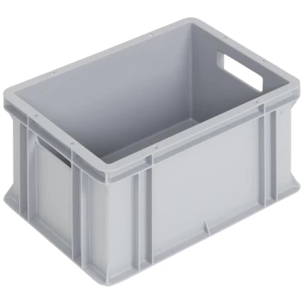 WEZ Logiline eurokasse SG2 grå 400×300×212mm 18,5l
