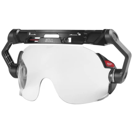 Lang visir t/Bolt sikkerhedshjelm, polycarbonat