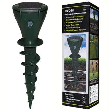 neopren waders olive str 46 Ryom Muldvarpeskræmmer solar