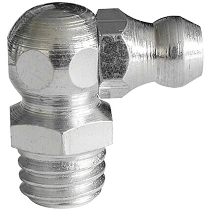 Smørenippel H3 90°, elforz., M8×1,25
