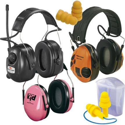 3M Høreværn med radio Am/Fm