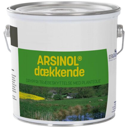 Arsinol dækkende sort 2,5 ltr